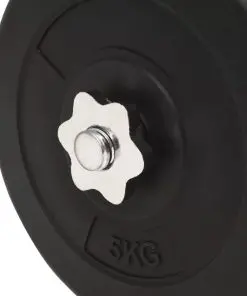 vidaXL Barbell and Dumbbell Set 60 kg