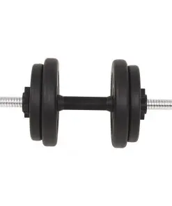 vidaXL Barbell and Dumbbell Set 60 kg