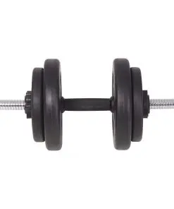 vidaXL Barbell and Dumbbell Set 90 kg