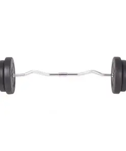 vidaXL Barbell and Dumbbell Set 120 kg