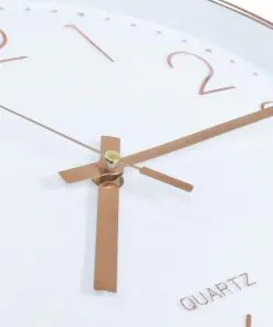 vidaXL Wall Clock 30 cm Rose Gold