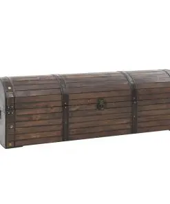 vidaXL Storage Chest Solid Wood Vintage Style 120x30x40 cm