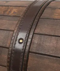 vidaXL Storage Chest Solid Wood Vintage Style 120x30x40 cm