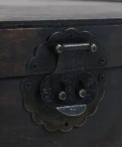 vidaXL Coffee Table Solid Wood Vintage Style 120x55x35 cm