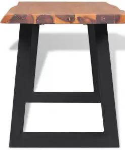 vidaXL Bench Solid Acacia Wood 160 cm