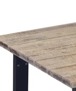 vidaXL Dining Table Solid Acacia Wood 170x90x75 cm
