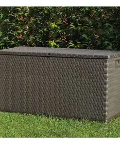 vidaXL Garden Storage Box Brown 120x56x63 cm