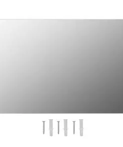 vidaXL Wall Mirror 60×40 cm Rectangular Glass