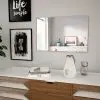 vidaXL Wall Mirror 60×40 cm Rectangular Glass