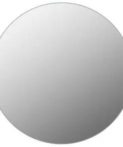 vidaXL Wall Mirror 60 cm Round Glass