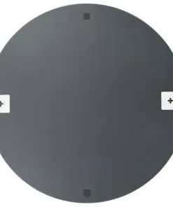 vidaXL Wall Mirror 60 cm Round Glass