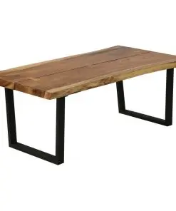 vidaXL Coffee Table Solid Suar Wood 102x56x41 cm