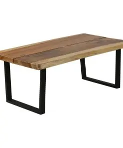 vidaXL Coffee Table Solid Suar Wood 102x56x41 cm