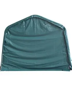 vidaXL Removable Livestock Tent PVC 550 g/m² 3.3×8 m Dark Green