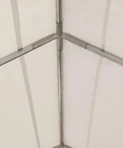 vidaXL Garden Marquee PVC 3×4 m White