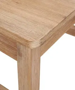 vidaXL 5 Piece Dining Set Solid Acacia Wood