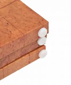 vidaXL Folding Room Divider 160×180 cm World Map Yellow