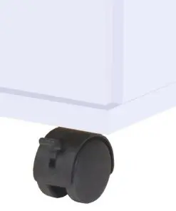 vidaXL Drawer Unit 33x45x60 cm White