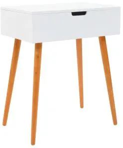 vidaXL Dressing Table with Mirror MDF 60x40x75 cm