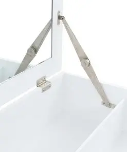 vidaXL Dressing Table with Mirror MDF 60x40x75 cm