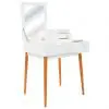 vidaXL Dressing Table with Mirror MDF 60x50x86 cm