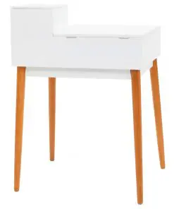 vidaXL Dressing Table with Mirror MDF 60x50x86 cm