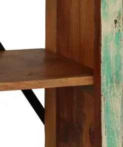 vidaXL Bookcase Solid Reclaimed Wood 80x35x180 cm