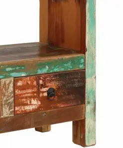 vidaXL Bookcase Solid Reclaimed Wood 80x35x180 cm