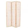 vidaXL Folding 3-Panel Room Divider Japanese Style 120×170 cm Natural vidaXL Folding 3-Panel Room Divider Japanese Style 120×170 cm Natural