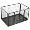 vidaXL Puppy Playpen Steel 125x80x70 cm vidaXL Puppy Playpen Steel 125x80x70 cm