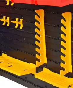 vidaXL Wall-Mountable Garage Tool Organiser