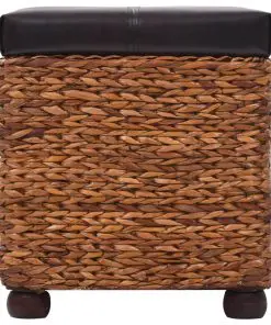 vidaXL Bench Set 2 Pieces Seagrass Brown