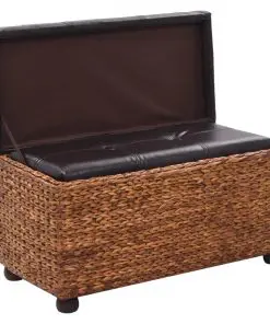 vidaXL Bench Set 2 Pieces Seagrass Brown