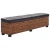 vidaXL Bench Seagrass 140x29x40 cm Brown vidaXL Bench Seagrass 140x29x40 cm Brown