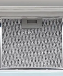 vidaXL Wall Mounted Range Hood Stainless Steel 756 m³/h 60 cm White