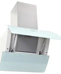 vidaXL Wall Mounted Range Hood Stainless Steel 756 m³/h 60 cm White