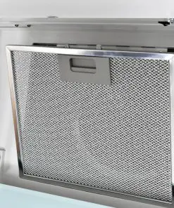 vidaXL Wall Mounted Range Hood Stainless Steel 756 m³/h 60 cm White