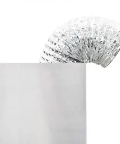 vidaXL Wall Mounted Range Hood Stainless Steel 756 m³/h 60 cm White