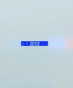 vidaXL Wall Mounted Range Hood Stainless Steel 756 m³/h 90 cm White