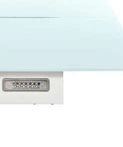 vidaXL Wall Mounted Range Hood Stainless Steel 756 m³/h 90 cm White