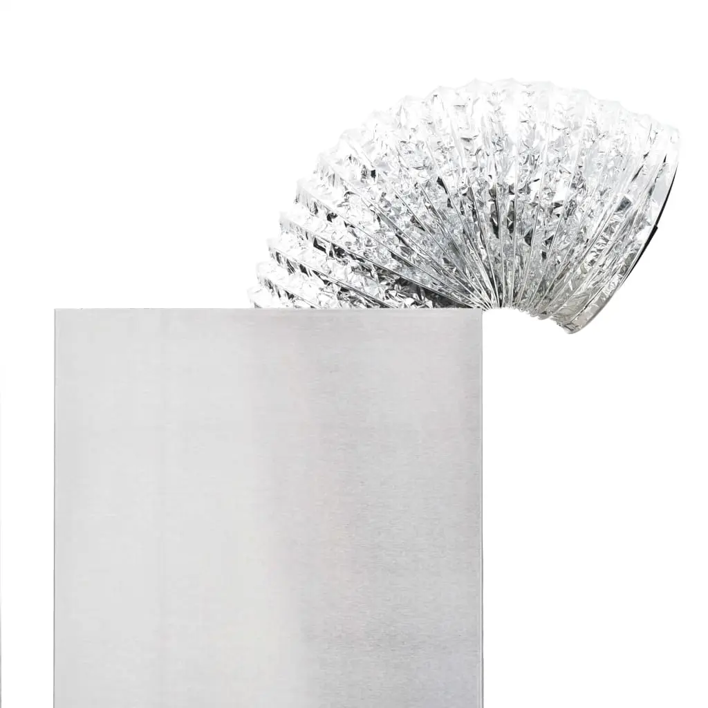 vidaXL Wall Mounted Range Hood Stainless Steel 756 m³/h 90 cm White