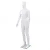 vidaXL Full Body Male Mannequin with Glass Base Glossy White 185 cm