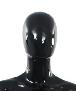 vidaXL Full Body Female Mannequin with Glass Base Glossy Black 175 cm