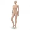 vidaXL Sexy Female Mannequin with Glass Base Beige 180 cm