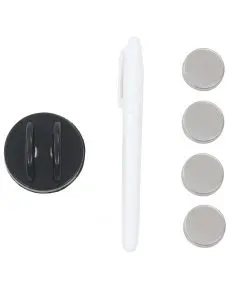 vidaXL Wall Mounted Magnetic Blackboard Glass 100×60 cm