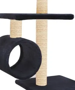 vidaXL Cat Tree with Sisal Scratching Posts 260 cm Dark Blue