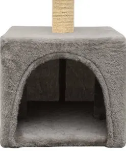 vidaXL Cat Tree with Sisal Scratching Post 55 cm Grey