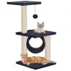vidaXL Cat Tree with Sisal Scratching Posts 65 cm Dark Blue