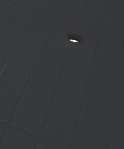 vidaXL 7 Piece Outdoor Dining Set Plastic Anthracite