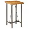 vidaXL Bar Table Solid Reclaimed Teak 60x60x107 cm